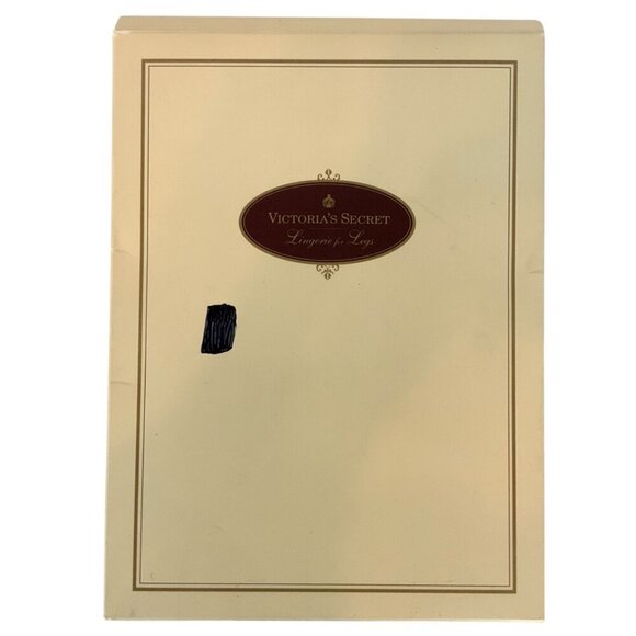 Victorias Secret Lace Top Thigh Highs Stockings Cream Size Small - Picture 1 of 4